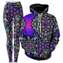 Ready To Ship Blooming Balance Hoodie And Leggings Combo