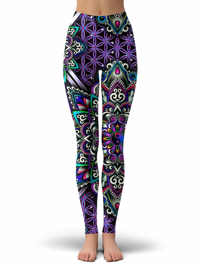 Ready To Ship Blooming Balance Women's Tank And Leggings Combo 5 Ready To Ship Blooming Balance Women's Tank And Leggings Combo - Image 3