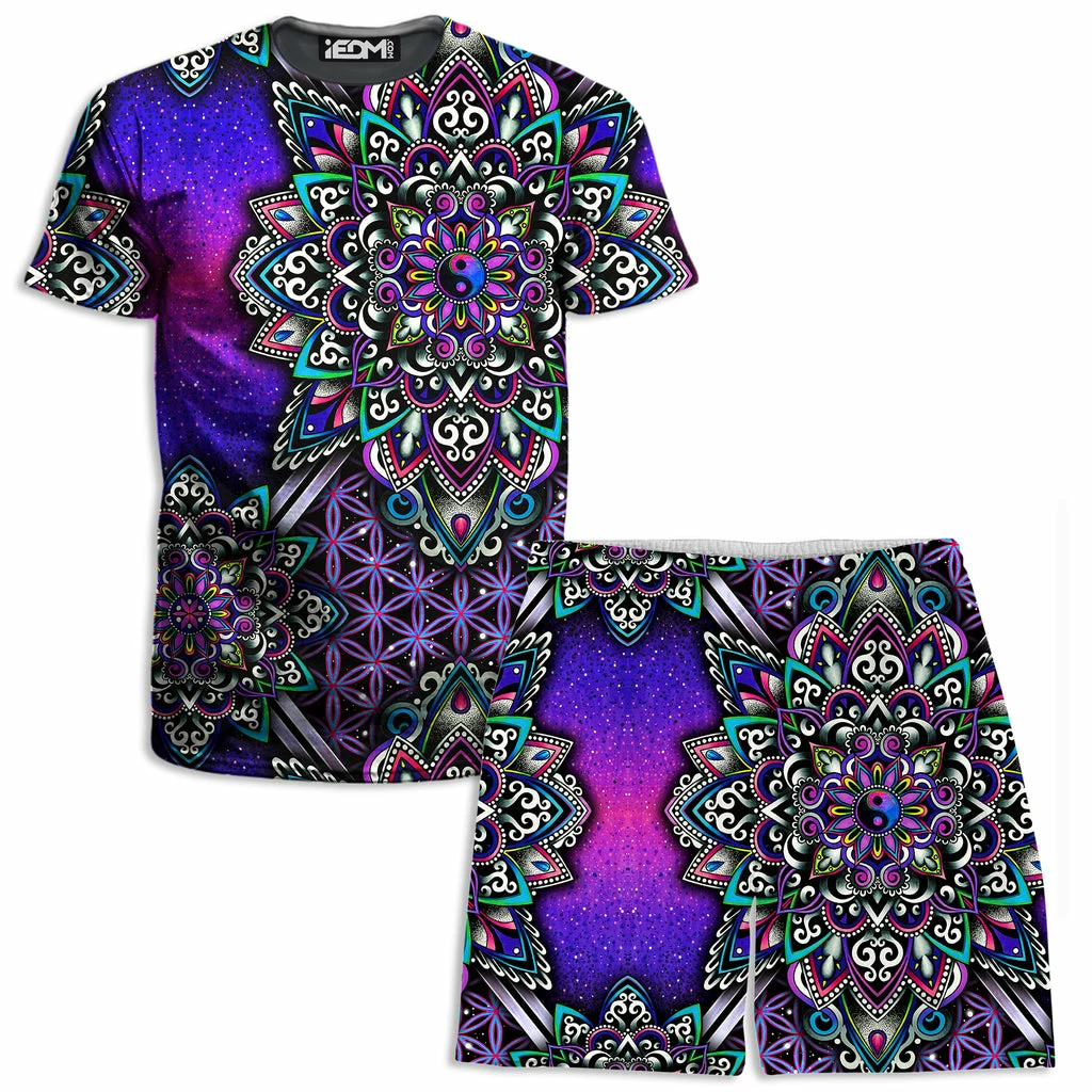 Ready To Ship Blooming Balance T-Shirt And Shorts Combo 3 Ready To Ship Blooming Balance T-Shirt And Shorts Combo