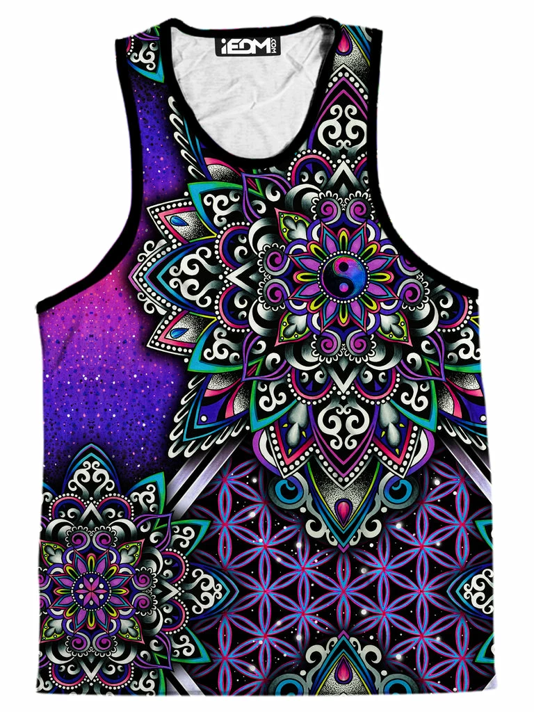 Blooming Balance Men's Tank T6 Blooming Balance Men's Tank -iEDM Shop Briz TankTopFrontVer02 BloomingBalance