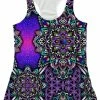 T6 Blooming Balance Women's Tank -iEDM Shop Briz TankTopRacerBackFrontVer05 BloomingBalance 2048x2730 1024x1024