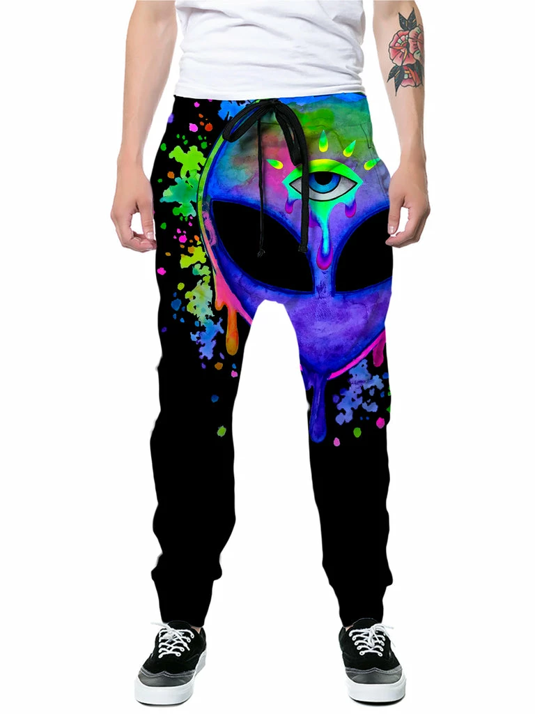 Ready To Ship Splatter Alien T-Shirt And Joggers Combo 5 Ready To Ship Splatter Alien T-Shirt And Joggers Combo - Image 3