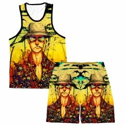 Ready To Ship Fear And Loathing Men's Tank And Shorts Combo