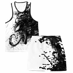 Ready To Ship Venom BW Men's Tank And Shorts Combo