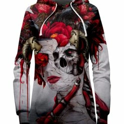 T6 Red Queen Hoodie Dress