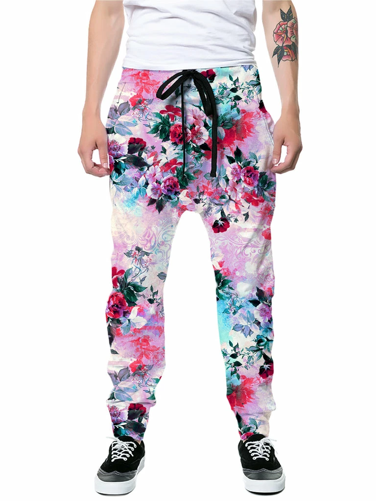 Ready To Ship Pink Floral Hoodie And Joggers Combo - Image 3