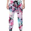 T6 Pink Floral Joggers