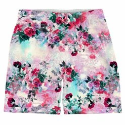 T6 Pink Floral Weekend Shorts