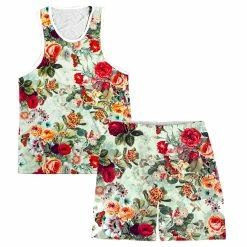 Ready To Ship Oilen Men's Tank And Shorts Combo