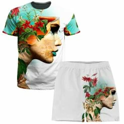 Ready To Ship Beauty Of Life T-Shirt And Shorts Combo