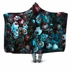 T6 Eyes Of Darkness Hooded Blanket
