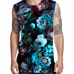 T6 Eyes Of Darkness Men's Muscle Tank