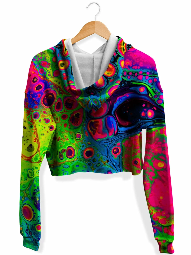 90s Trip Fleece Crop Hoodie T6 90s Trip Fleece Crop Hoodie -iEDM Shop brizbazaar 90s trip fleece crop hoodie