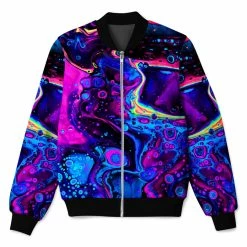 T6 Acid Bath Bomber Jacket