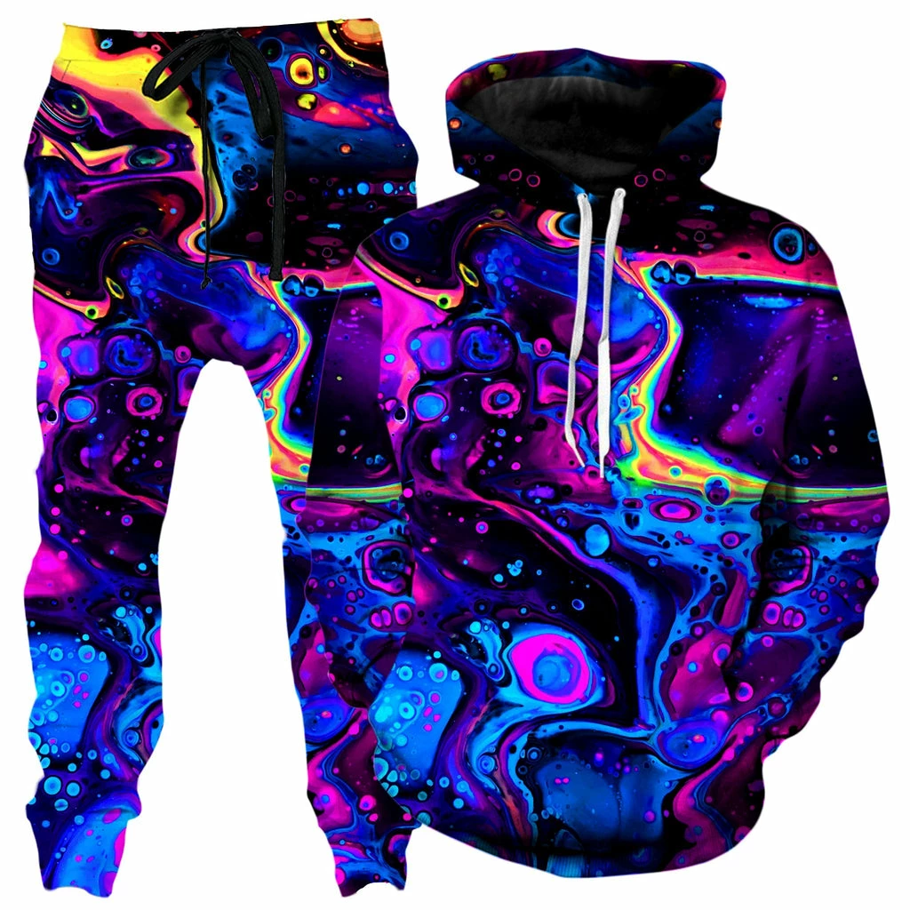 Acid Bath Hoodie and Joggers Combo Ready To Ship Acid Bath Hoodie And Joggers Combo -iEDM Shop brizbazaar acid bath hoodie and joggers combo