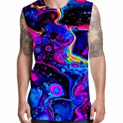 T6 Acid Bath Men's Muscle Tank