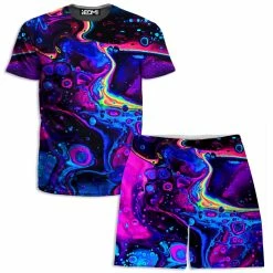 Ready To Ship Acid Bath T-Shirt And Shorts Combo