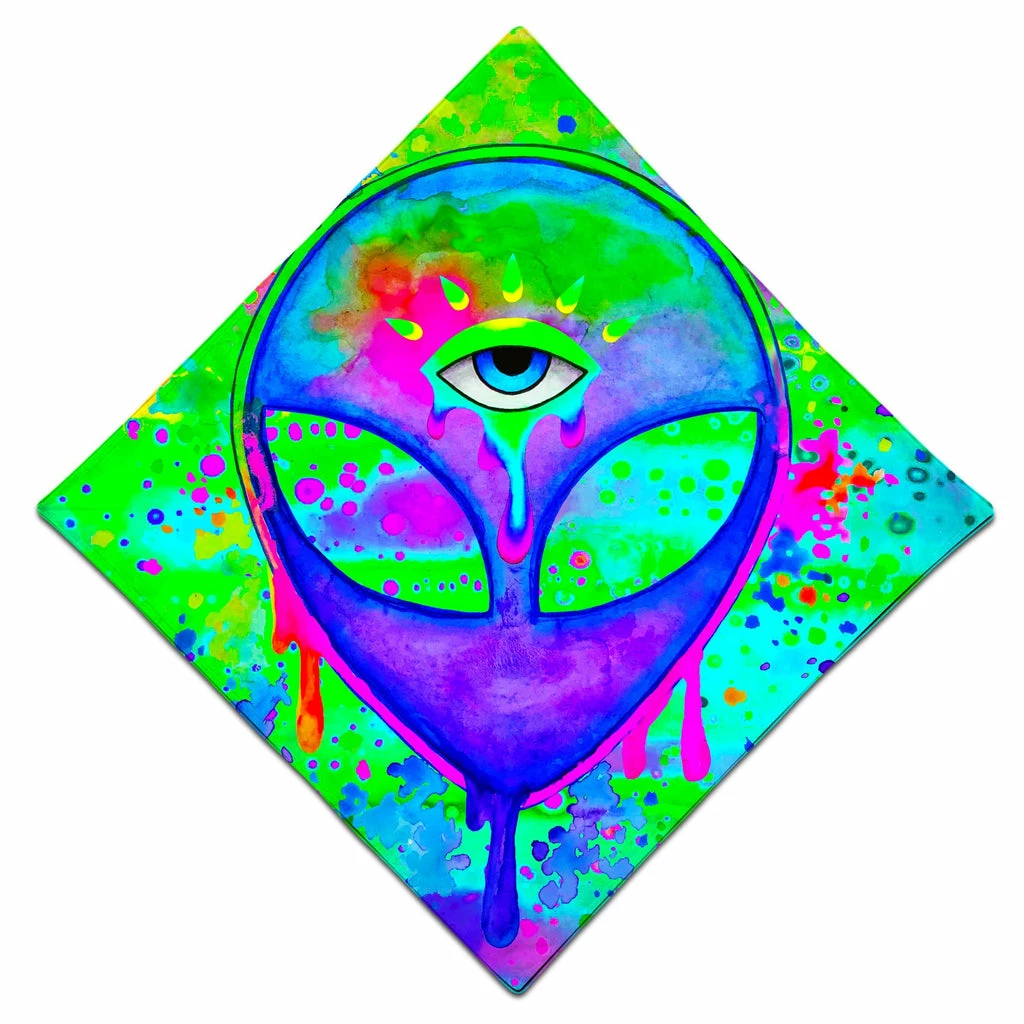 T6 Alien Melt Purple Bandana - Image 3