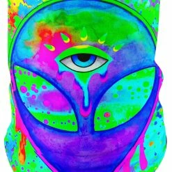 T6 Alien Melt Purple Bandana Mask