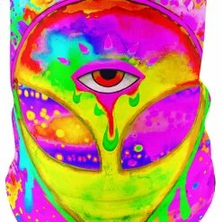 T6 Alien Melt Yellow Bandana Mask