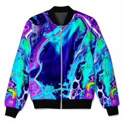 T6 Aqua Daze Bomber Jacket