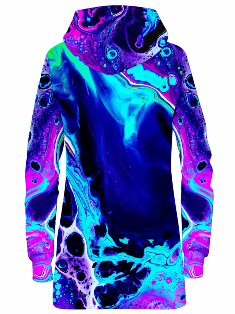 T6 Aqua Daze Hoodie Dress 4 T6 Aqua Daze Hoodie Dress - Image 2