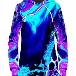 T6 Aqua Daze Hoodie Dress