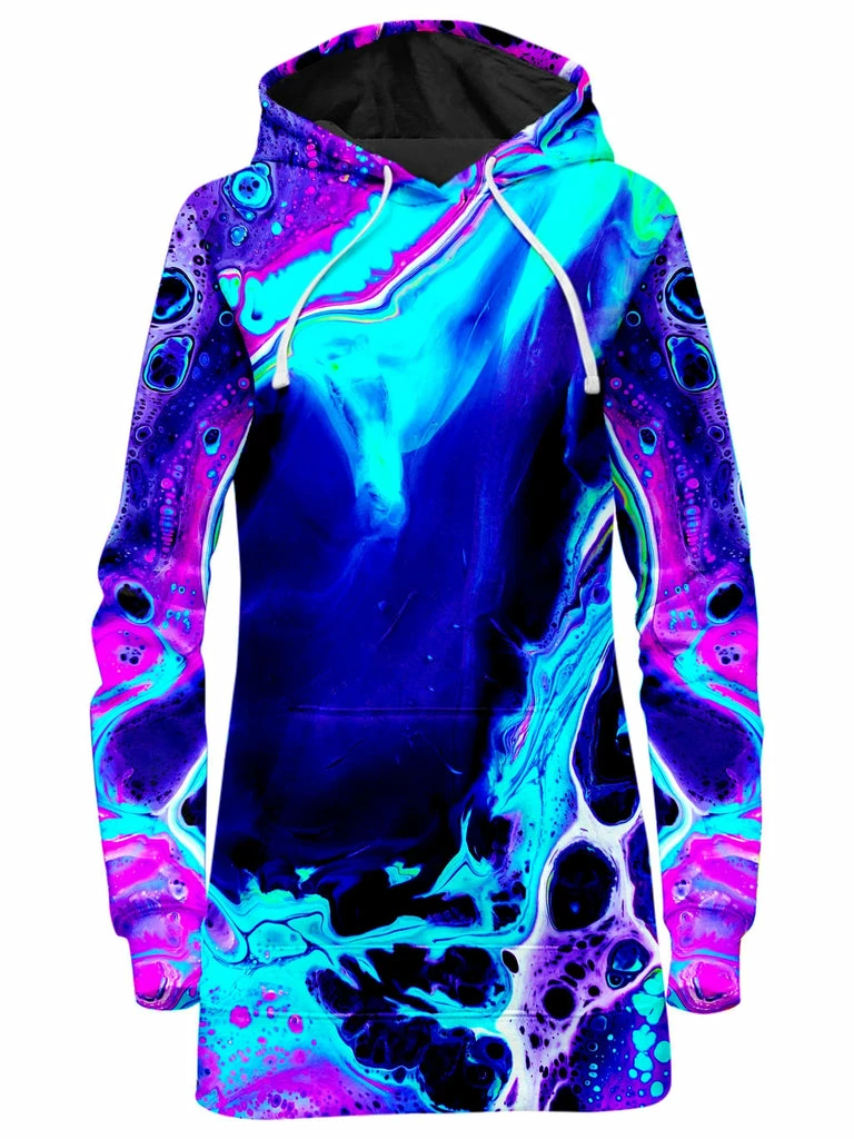 T6 Aqua Daze Hoodie Dress 3 T6 Aqua Daze Hoodie Dress