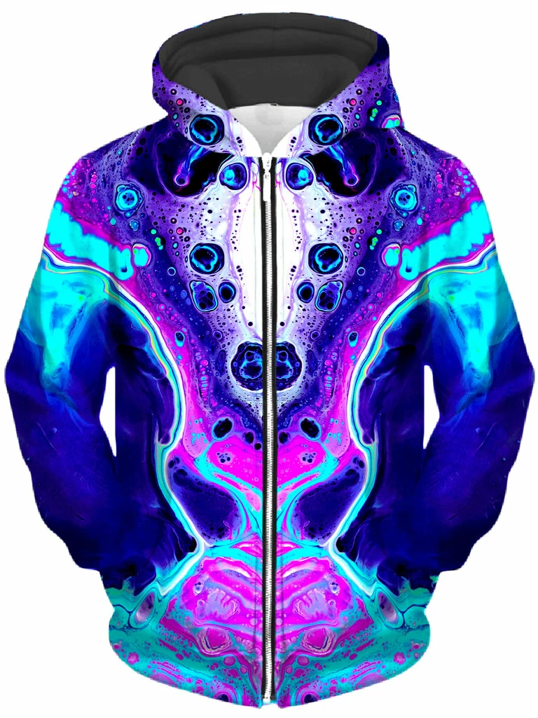 Aqua Daze Unisex Zip-Up Hoodie T6 Aqua Daze Unisex Zip-Up Hoodie -iEDM Shop brizbazaar aqua daze unisex zip up hoodie