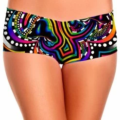 Ready To Ship Briz Shroomz Crop Top And Booty Shorts Combo -iEDM Shop brizbazaar briz shroomz crop top and booty shorts combo 28989510418507 1024x1024