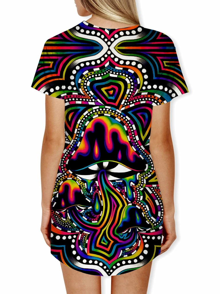 T6 Briz Shroomz Drop Cut Unisex T-Shirt 4 T6 Briz Shroomz Drop Cut Unisex T-Shirt - Image 2