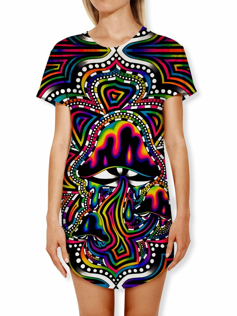 T6 Briz Shroomz Drop Cut Unisex T-Shirt 5 T6 Briz Shroomz Drop Cut Unisex T-Shirt - Image 3