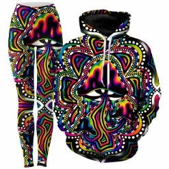 Ready To Ship Briz Shroomz Hoodie And Leggings Combo