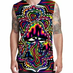 T6 Briz Shroomz Men's Muscle Tank