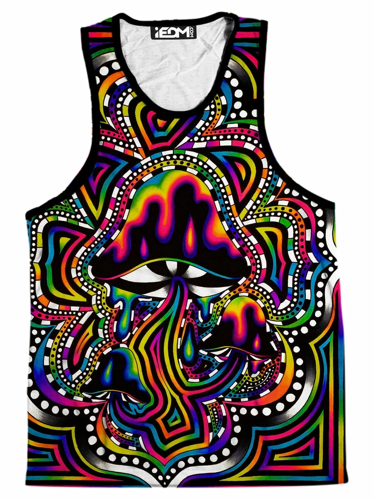 Briz Shroomz Men's Tank and Shorts Combo Ready To Ship Briz Shroomz Men's Tank And Shorts Combo -iEDM Shop brizbazaar briz shroomz men s tank and shorts combo