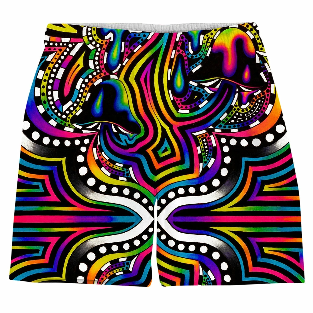 Briz Shroomz Men's Tank and Shorts Combo Ready To Ship Briz Shroomz Men's Tank And Shorts Combo -iEDM Shop brizbazaar briz shroomz men s tank and shorts combo