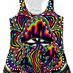 T6 Briz Shroomz Women's Tank -iEDM Shop brizbazaar briz shroomz women s tank 28910311047243 1024x1024
