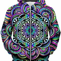 T6 Brizlyfe Unisex Zip-Up Hoodie