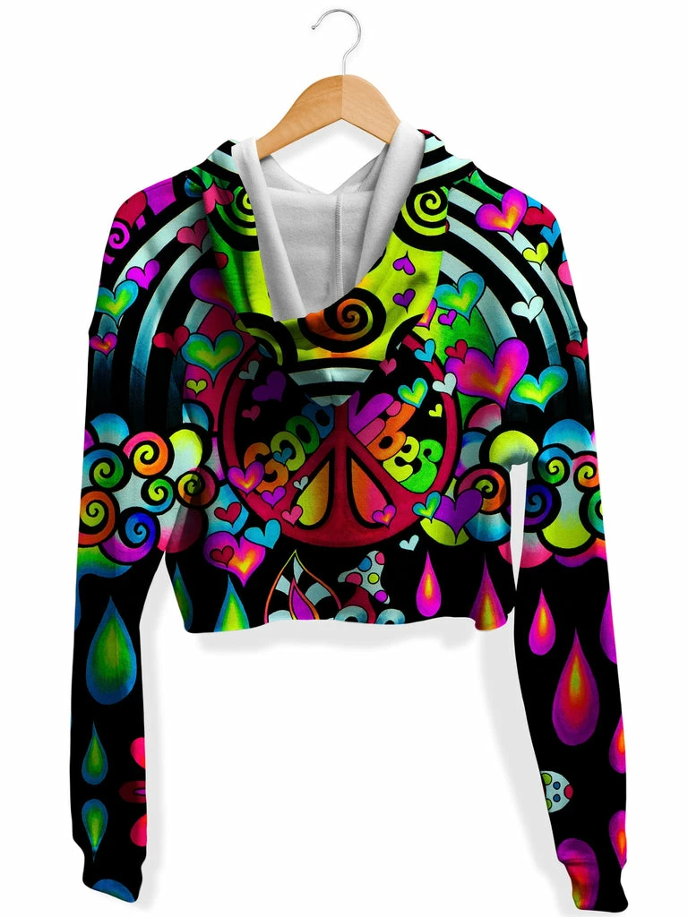 T6 Brizmosphere Fleece Crop Hoodie 4 T6 Brizmosphere Fleece Crop Hoodie - Image 2