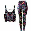Ready To Ship Butterfly Vibez Crop Top And Leggings Combo 1 Ready To Ship Butterfly Vibez Crop Top And Leggings Combo -iEDM Shop brizbazaar butterfly vibez crop top and leggings combo 29331149652043 1024x1024