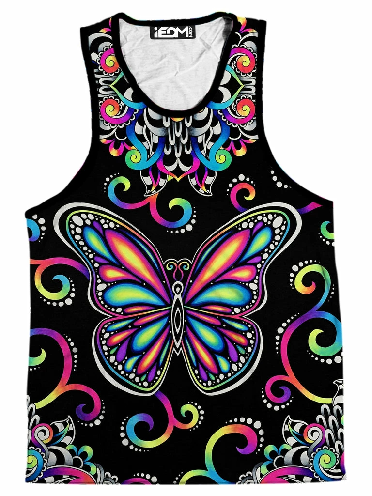 Butterfly Vibez Men's Tank T6 Butterfly Vibez Men's Tank -iEDM Shop brizbazaar butterfly vibez men s tank