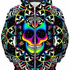 T6 Chaos Unisex Zip-Up Hoodie