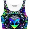 T6 Conscious Cosmos Crop Top