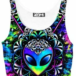 T6 Conscious Cosmos Crop Top