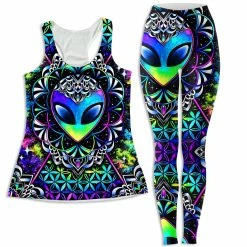 Ready To Ship Conscious Cosmos Women's Tank And Leggings Combo