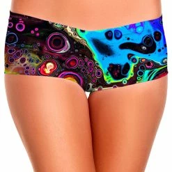 T6 Cosmic Trip Booty Shorts