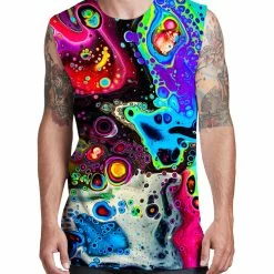 T6 Cosmic Trip Men's Muscle Tank