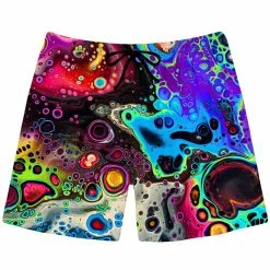 T6 Cosmic Trip Swim Trunks