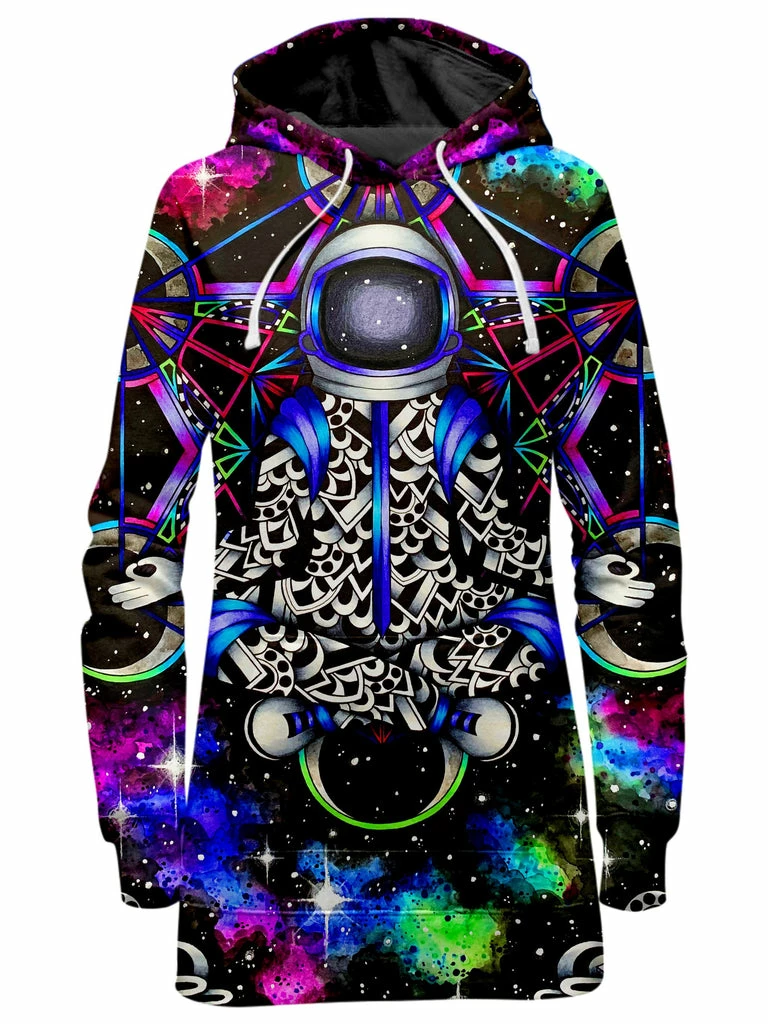 Cosmonaut Hoodie Dress T6 Cosmonaut Hoodie Dress -iEDM Shop brizbazaar cosmonaut hoodie dress