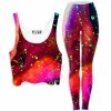 Ready To Ship Cosmos Crop Top And Leggings Combo